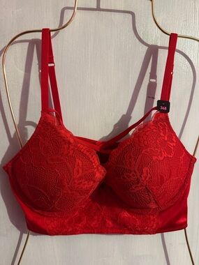 La SENZA Lace Longline Strappy Bra